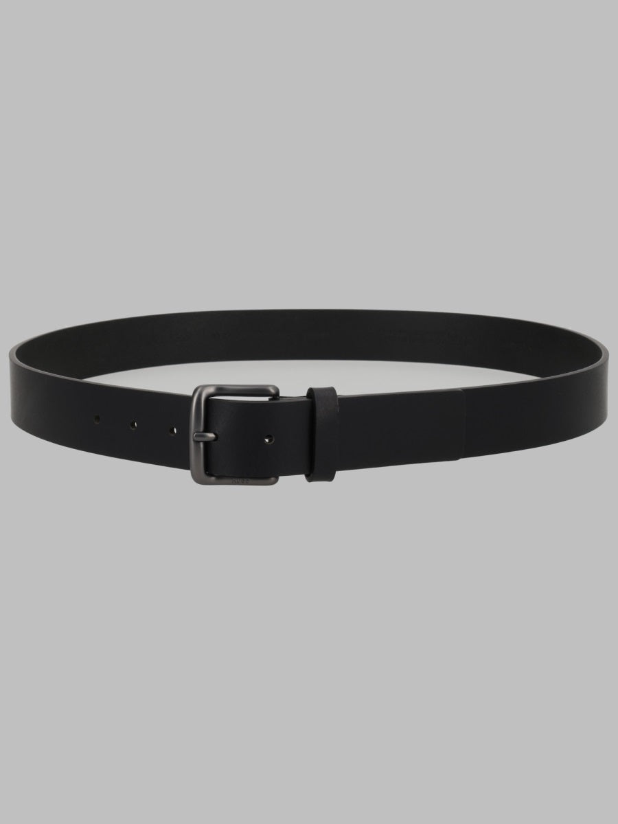 Leather Belt Geffrey Black Buffalo