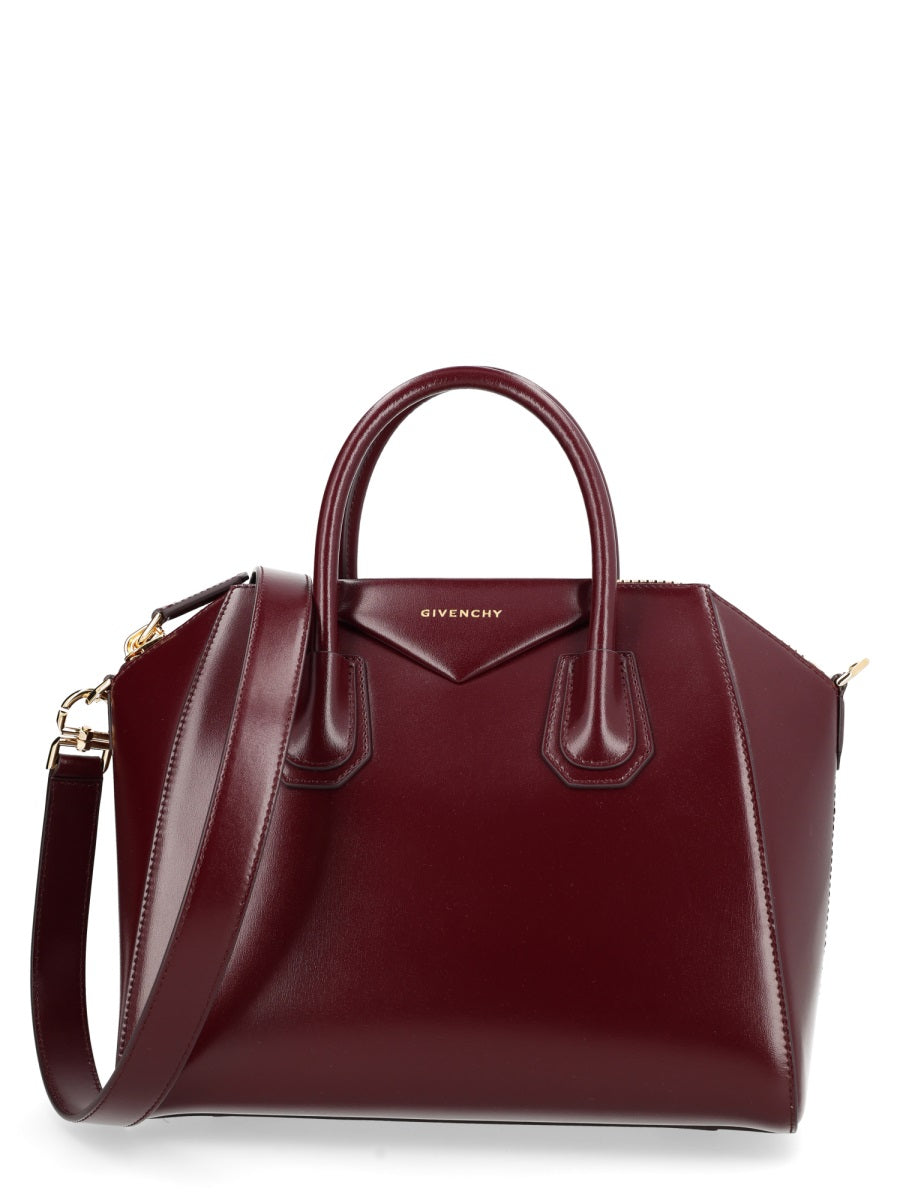 Shoulder Bag Antigona Bordeaux Leather Calf