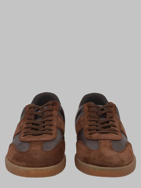 Leather Sneakers Multicolour Calfskin Trainers
