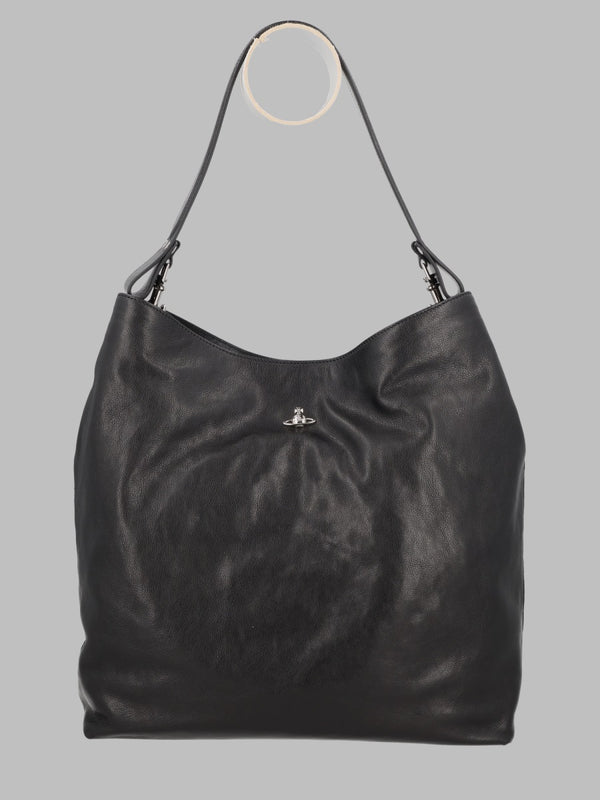 Shoulder Bag Lottie Large Leather Black