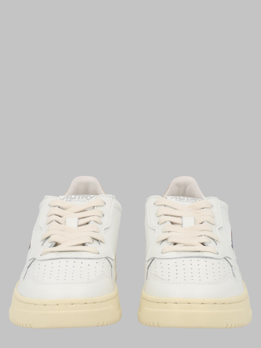 Sneakers Medalist Low White Cow Leather Trainers