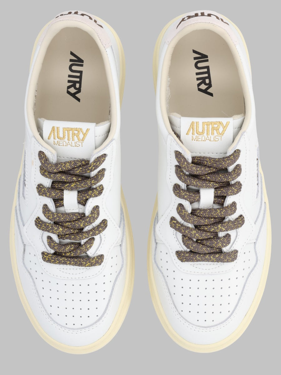 Sneakers Medalist Low White Cow Leather Trainers