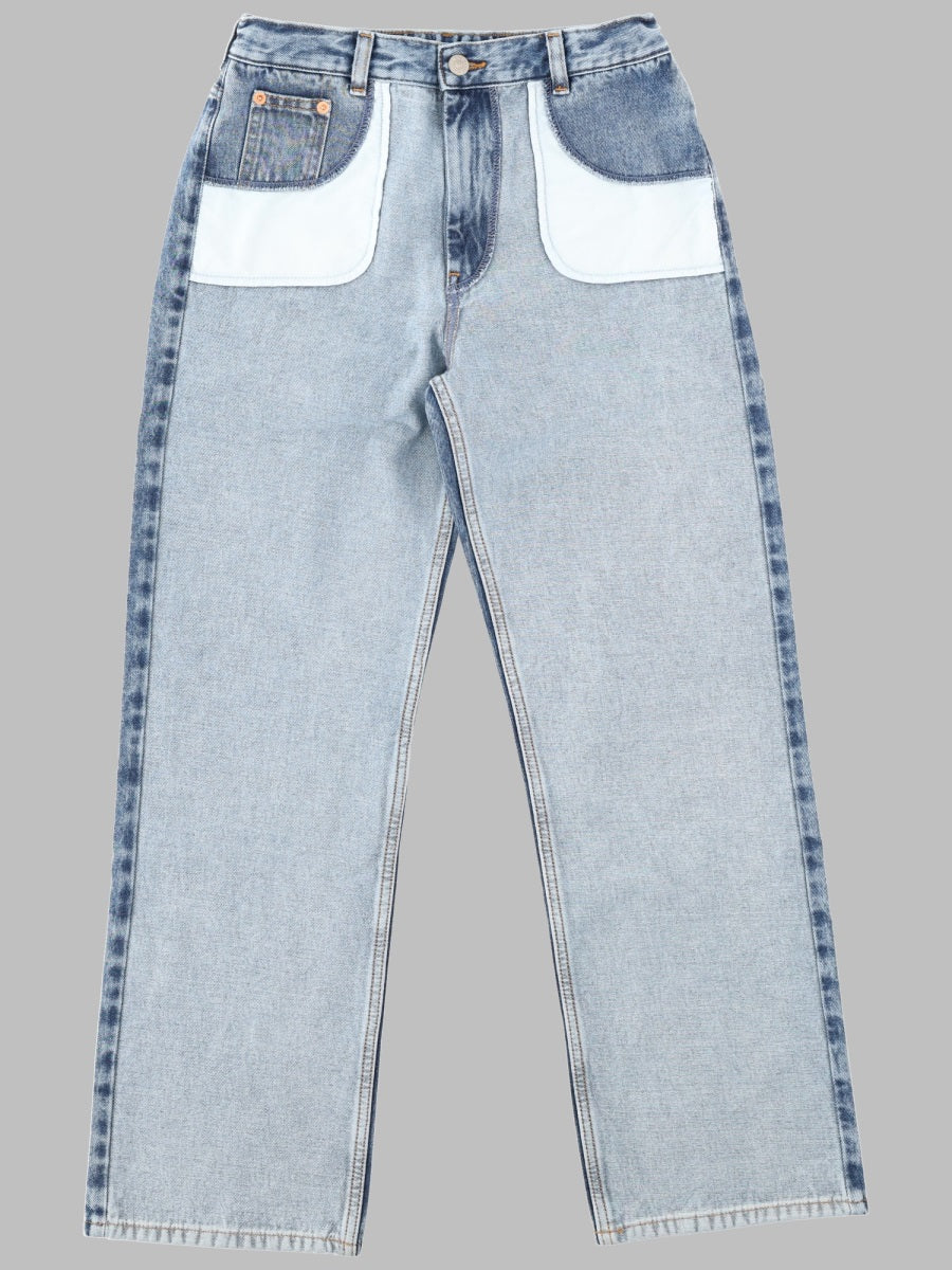 Denim Trousers Grey