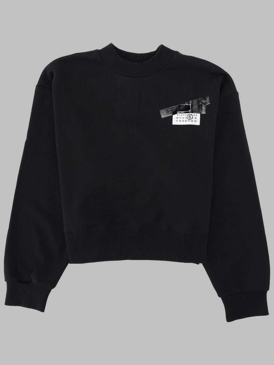 Sweatshirt With Logo Black Sweatshirts