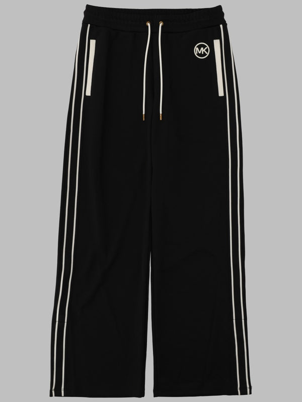 Technical Fabric Jogging Trousers Black Polyester