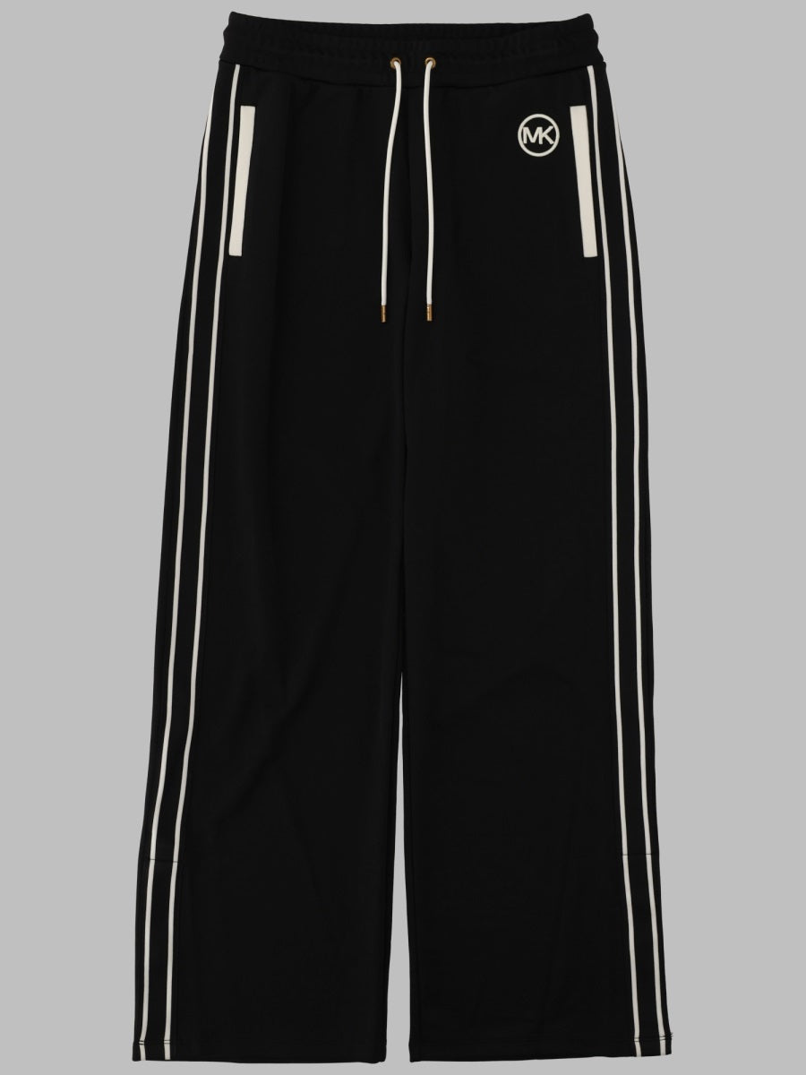 Technical Fabric Jogging Trousers Black Polyester
