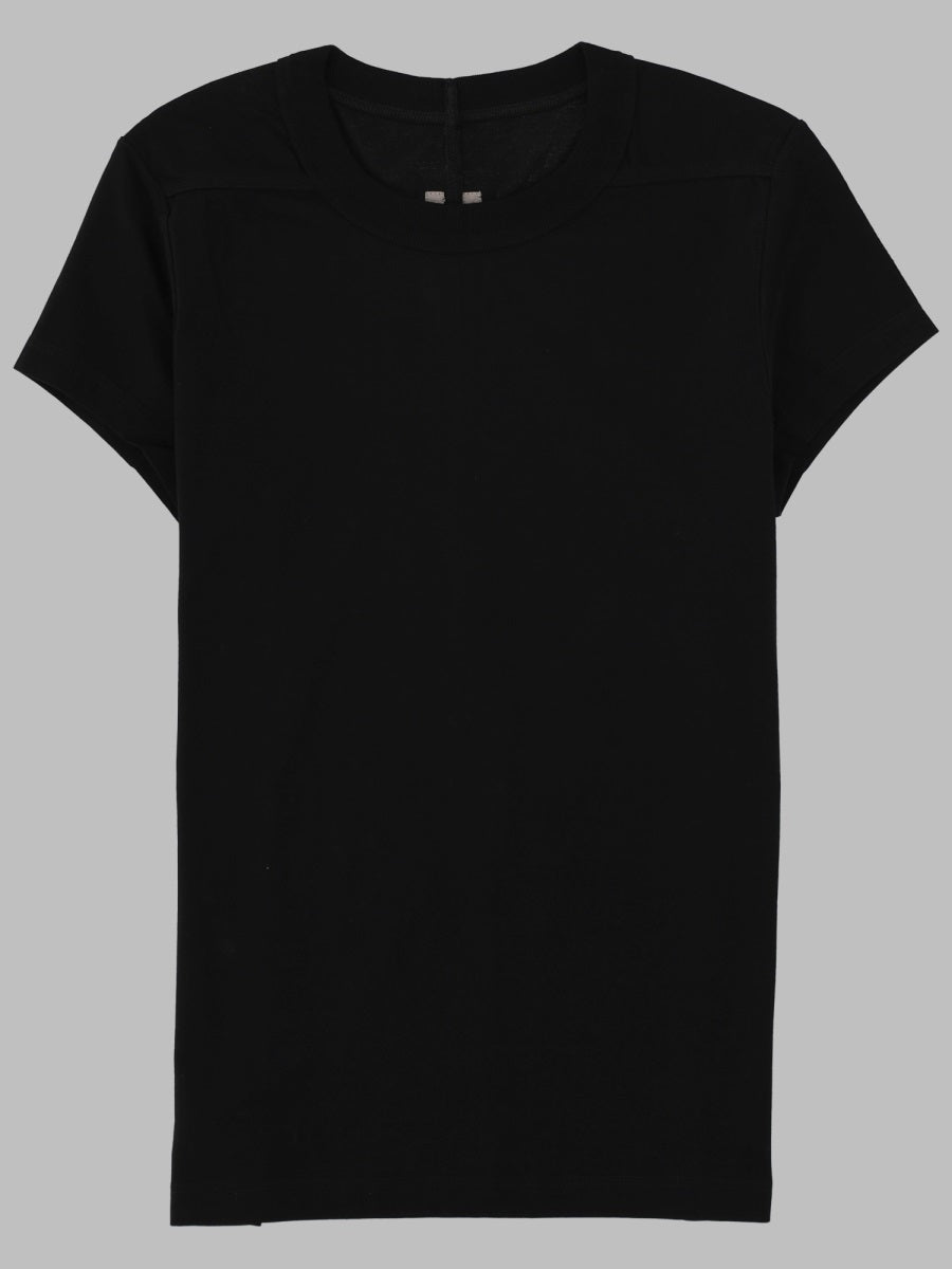 T-Shirt Cropped Level T Black Cotton T-shirts