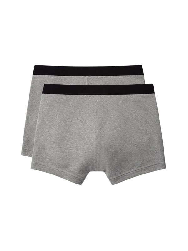 Boxer Briefs Two-Pack Grey Cotton Underwear