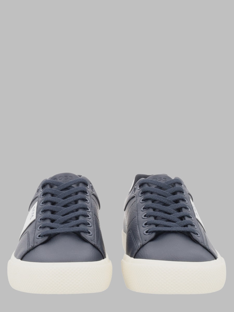 Sneaker Aiden Blue Polyester Trainers