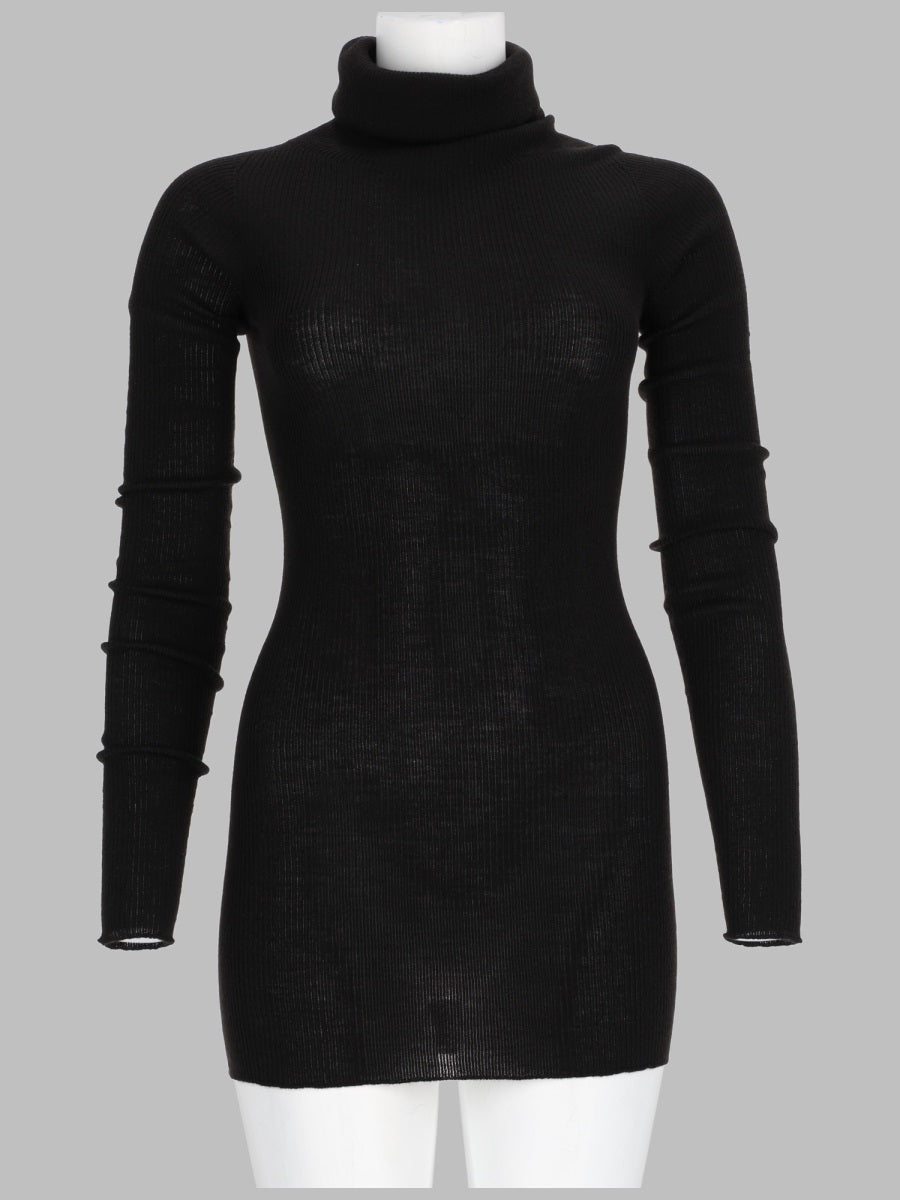 Sheath Jumper Black Wool New Jumpers