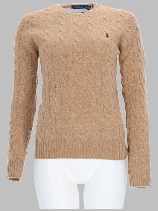 Jumper Julianna Wool And Cashmere Brown Jumpers