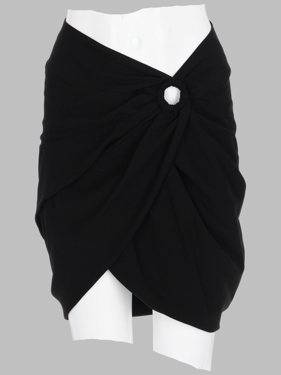 Skirt Sabrina Black Acetate