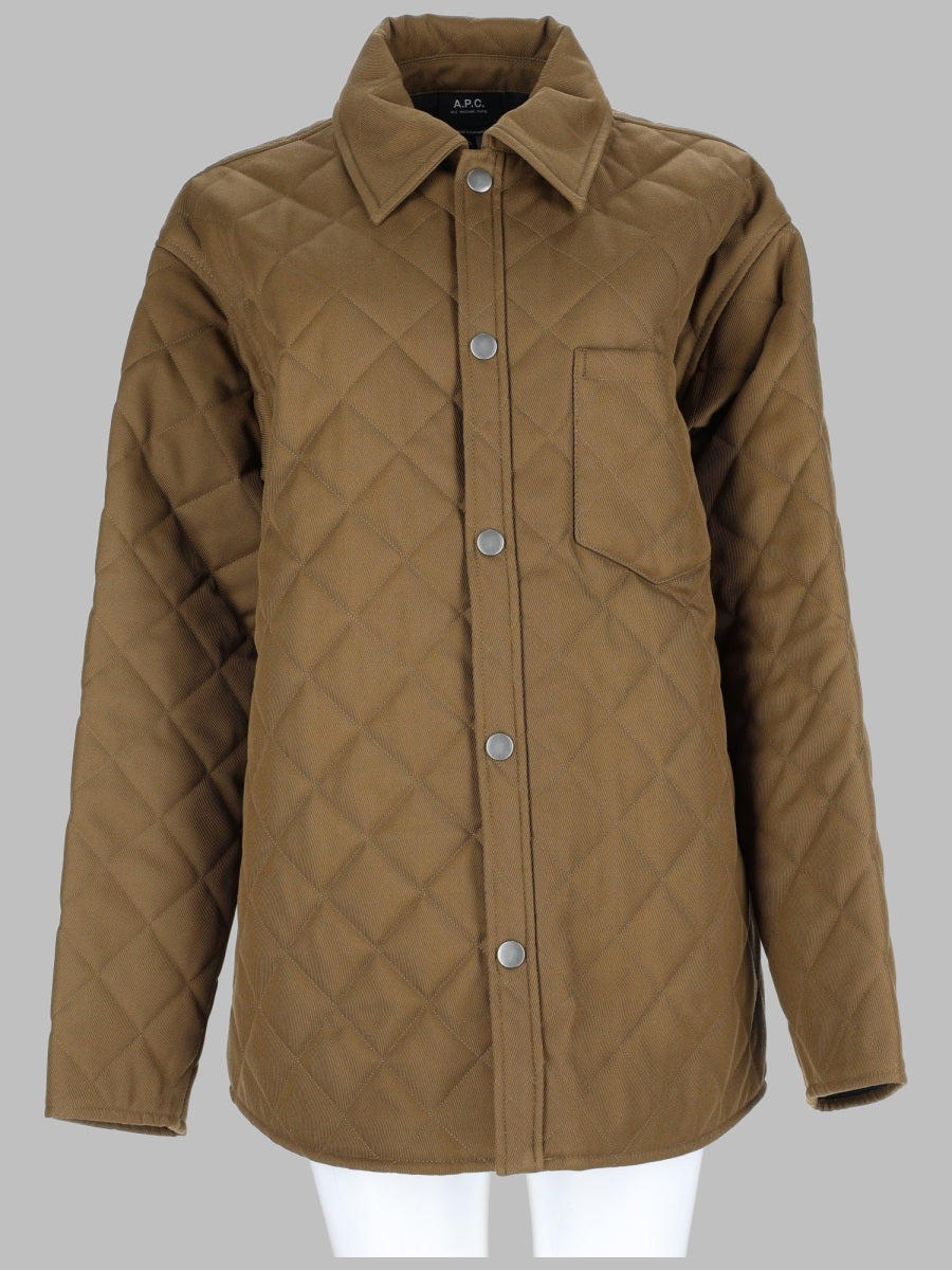 Jacket Georges Brown Wool-Blend Polyester