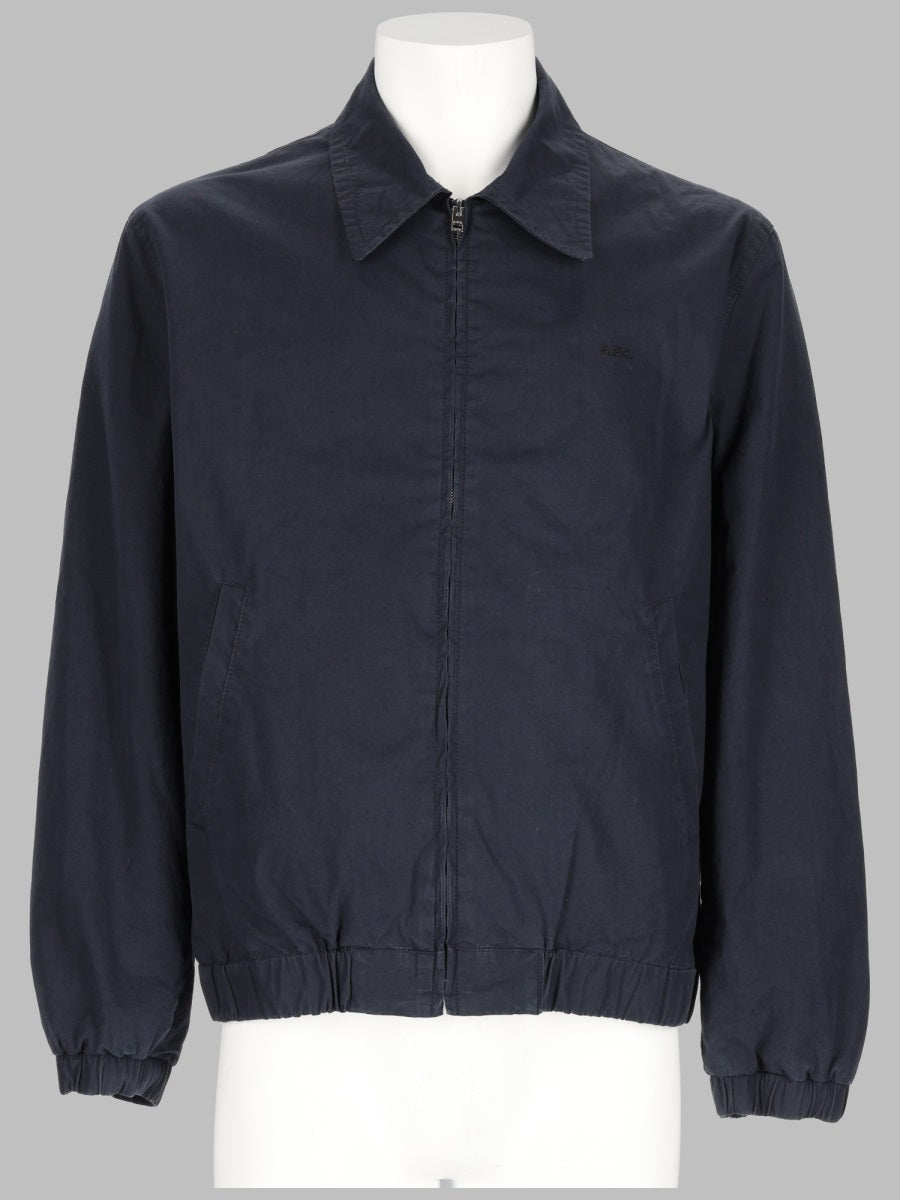 Jacket William Blue Cotton Organic