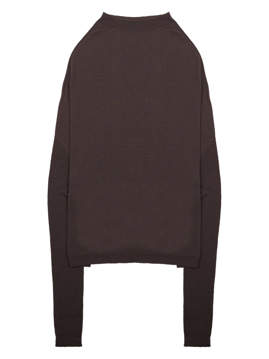 Jumper Ls Crater Purple Wool New Jumpers
