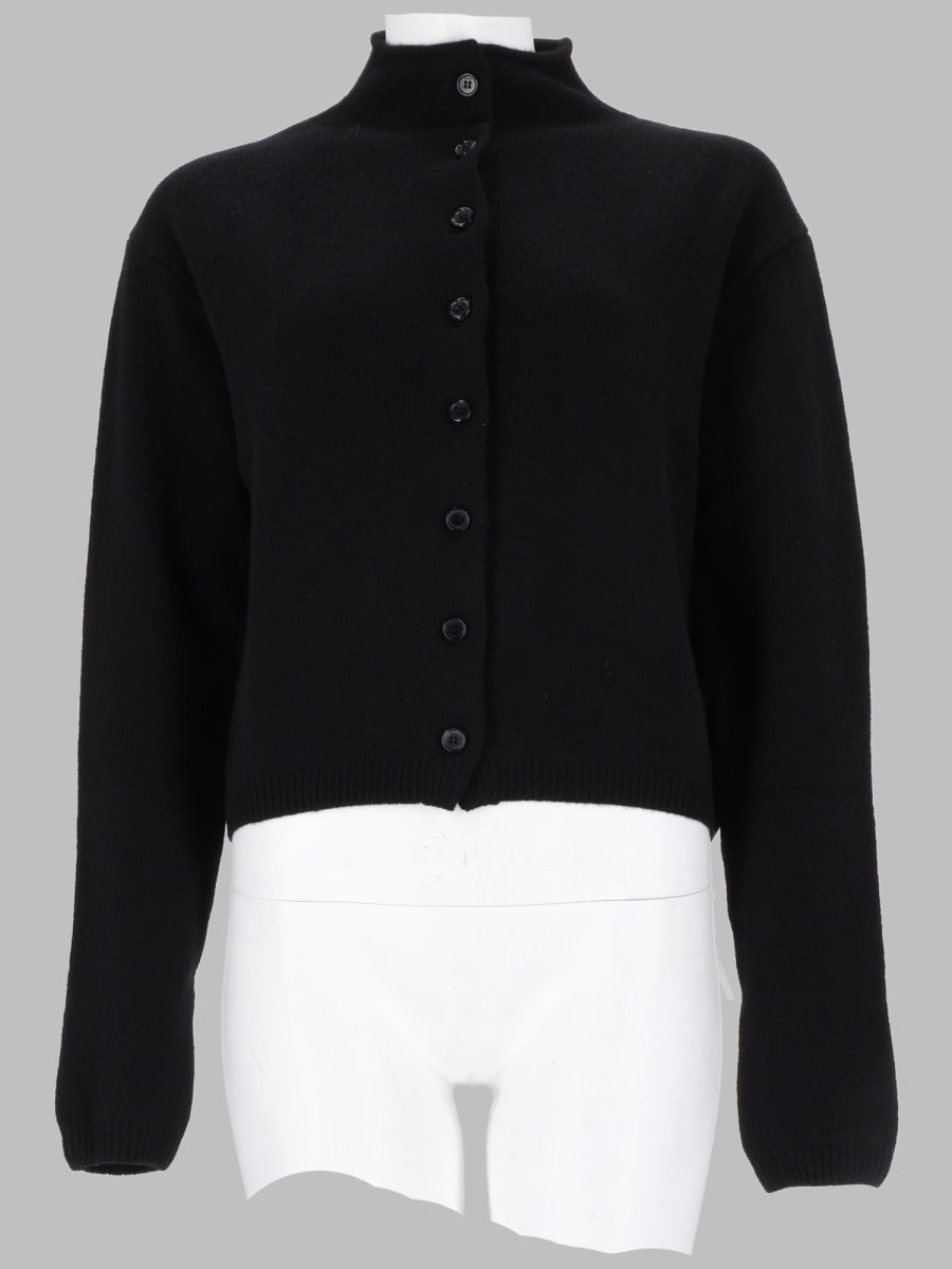 Cardigan Annora Black Wool And Cashmere Jumpers