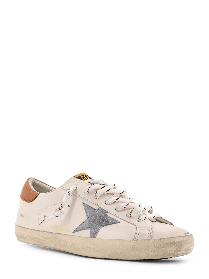 Golden Goose Sneakers White/grey/brown Sole: Rubber