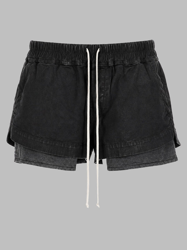 Shorts Fog Boxers Black Cotton
