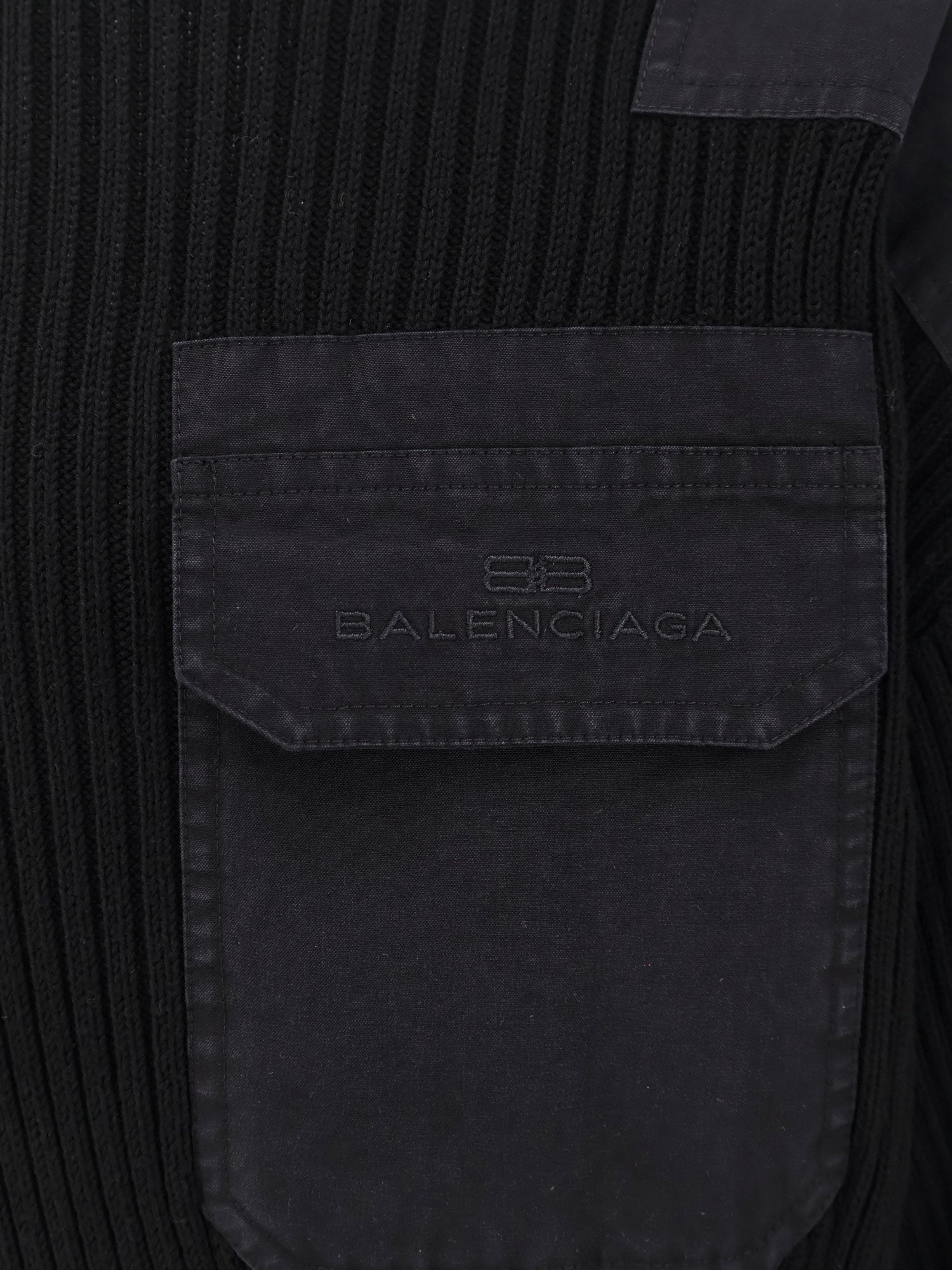 Balenciaga Sweaters Black Cotone
