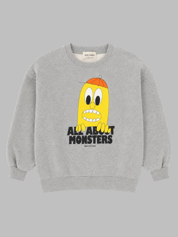 Sweatshirt Bigtooth Lemon White Cotton Sweatshirts
