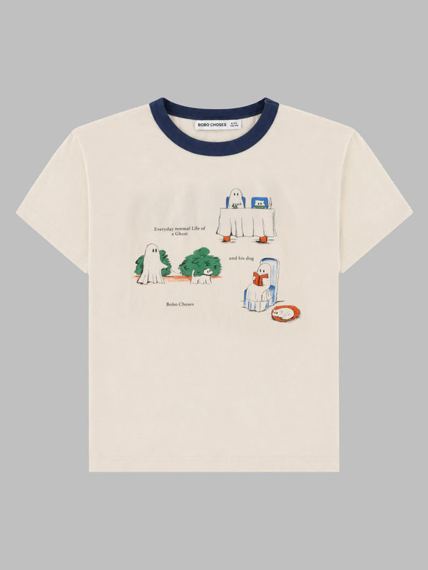 T-Shirt Everyday Ghosts White Cotton T-shirts