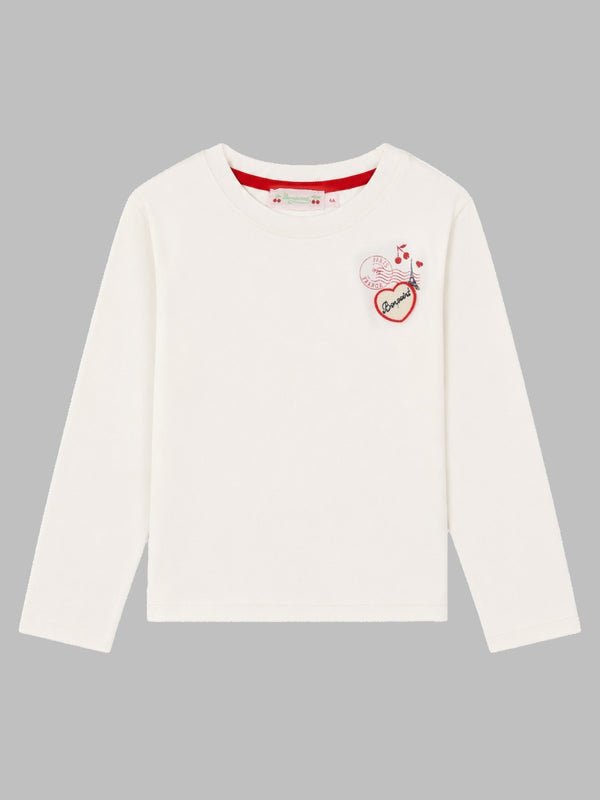 T-Shirt Theia White Organic Cotton T-shirts