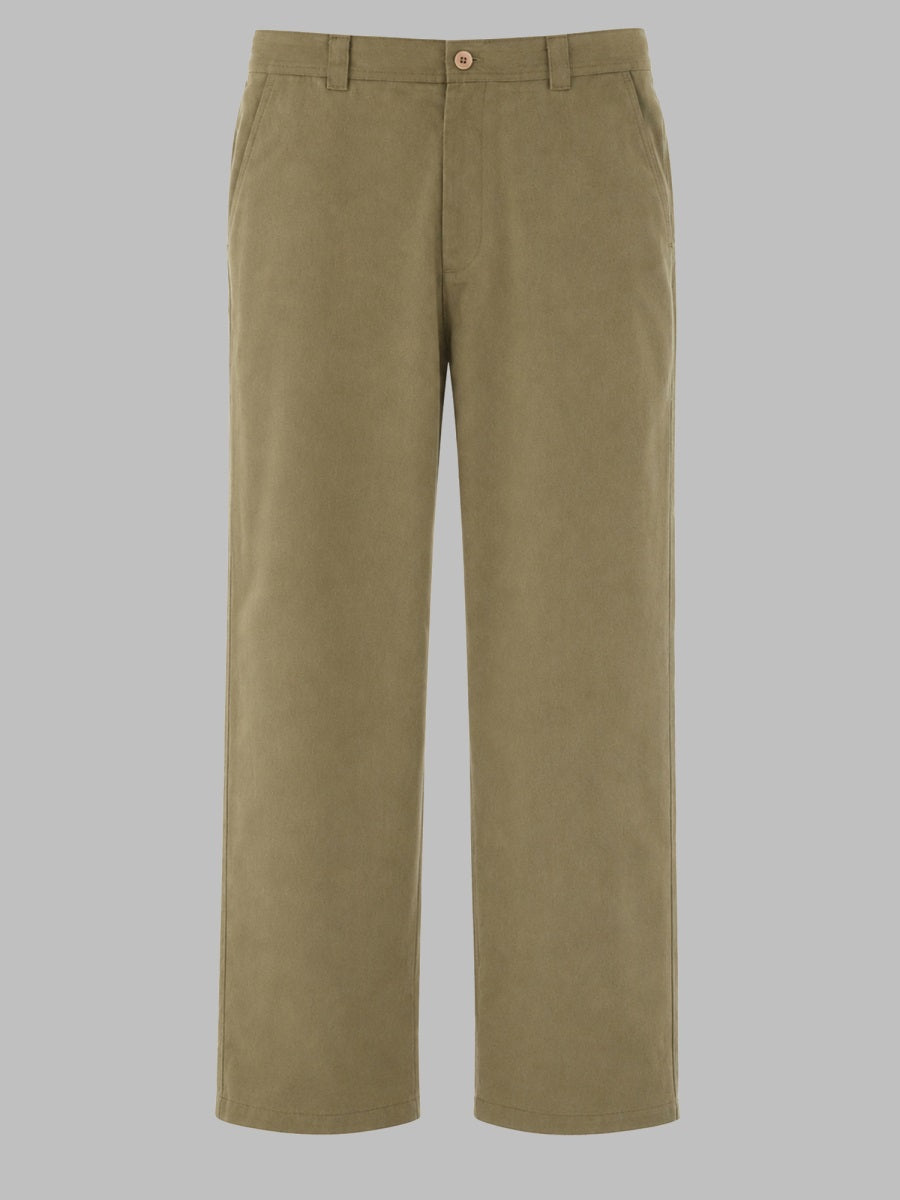 Chino Trousers Dan Beige Cotton