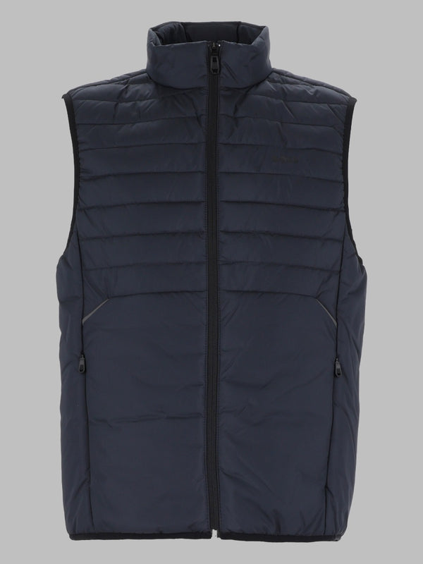 Water-Repellent Gilet V_urbanex Blue Polyester Waistcoats & Gilets