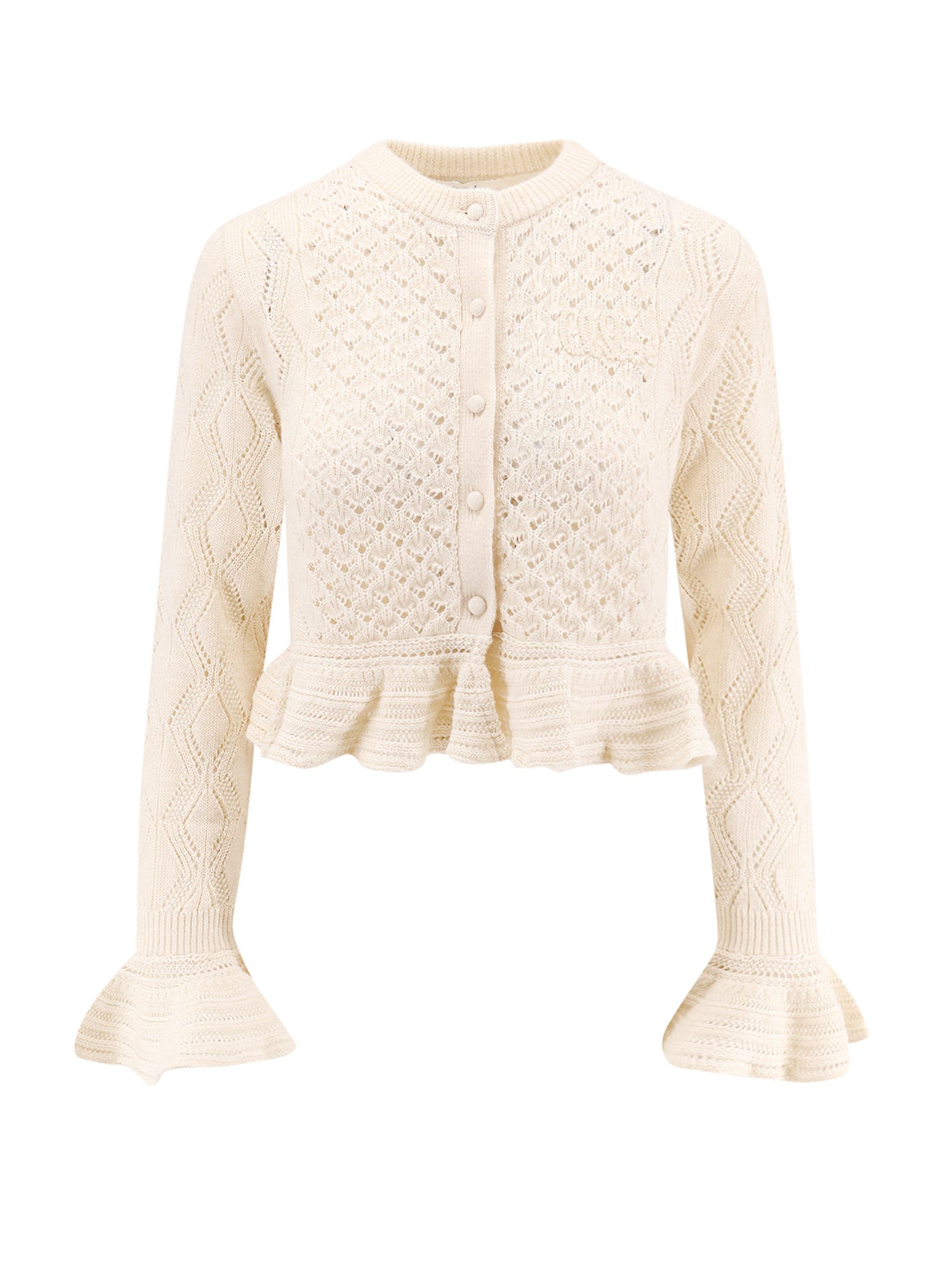 Chloè Sweaters Iconicmilk Cotone Alpaca Seta