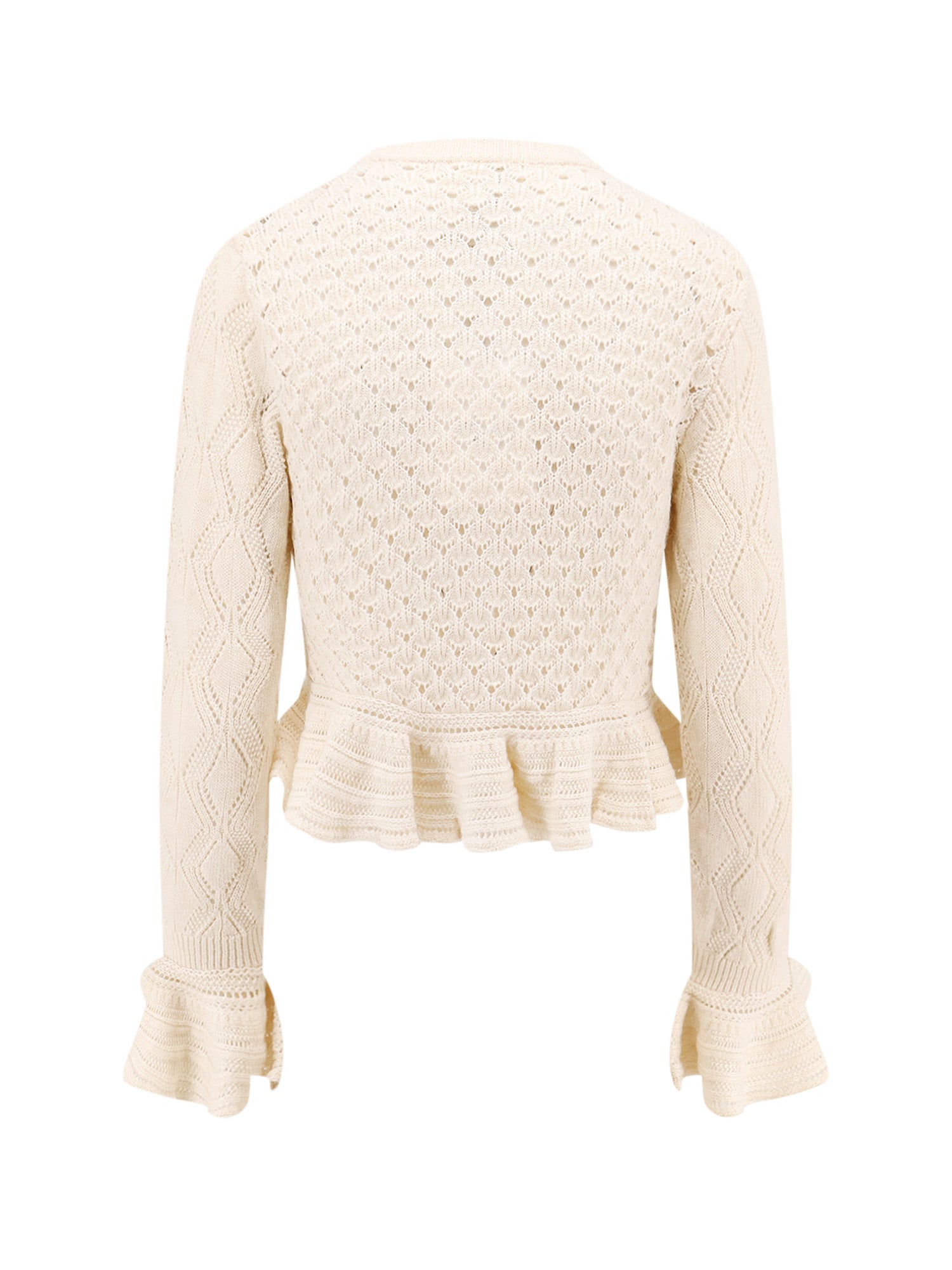 Chloè Sweaters Iconicmilk Cotone Alpaca Seta