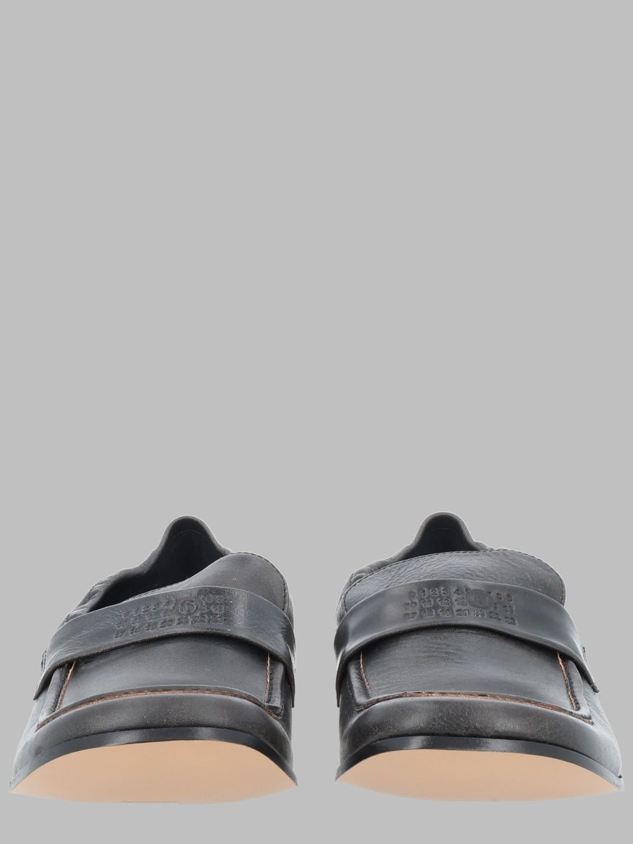 Leather Loafers Black