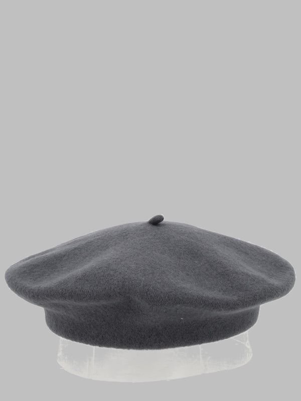 Wool Beanie Grey Hat