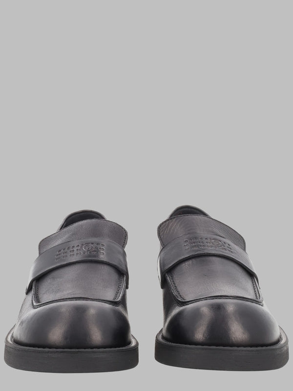 Leather Loafers Black