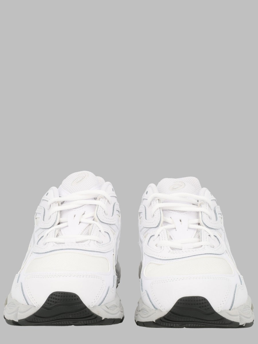 Sneakers Gel-Nyc White Leather And Textile Trainers