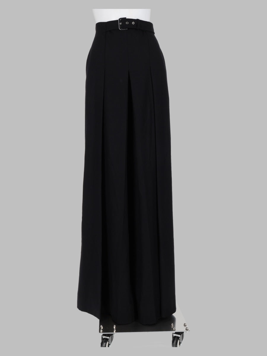 Flannel Trousers Black