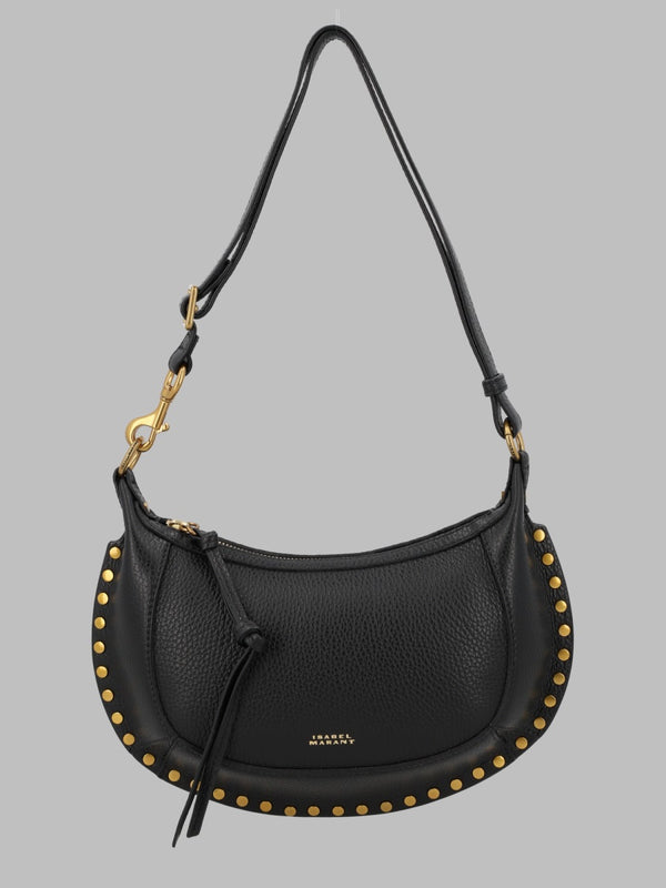 Shoulder Bag Oskan Moon Black Leather Calf