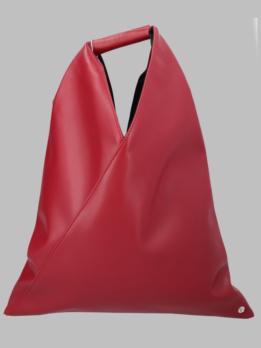 Japanese Small Handbag Red Polyurethane Handbags