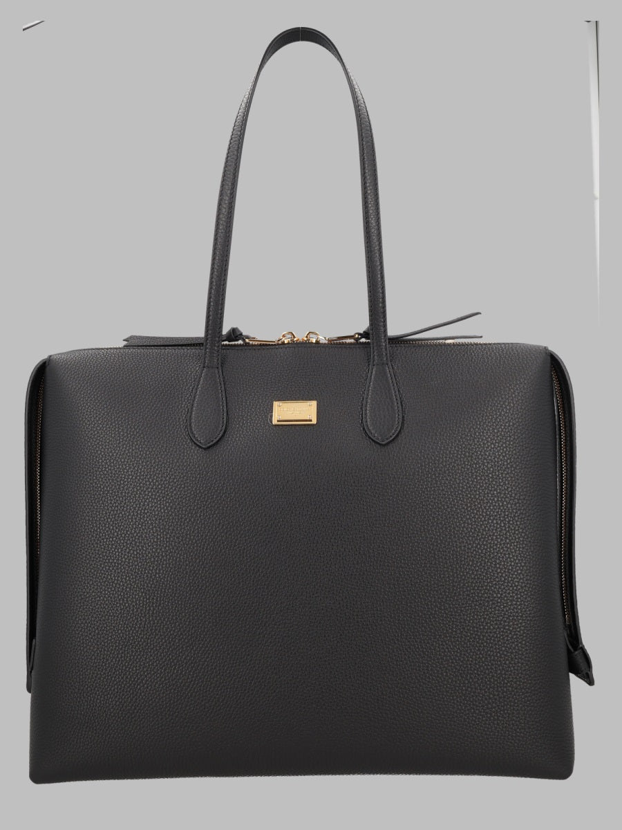 Shoulder Bag Vittoria Leather Black