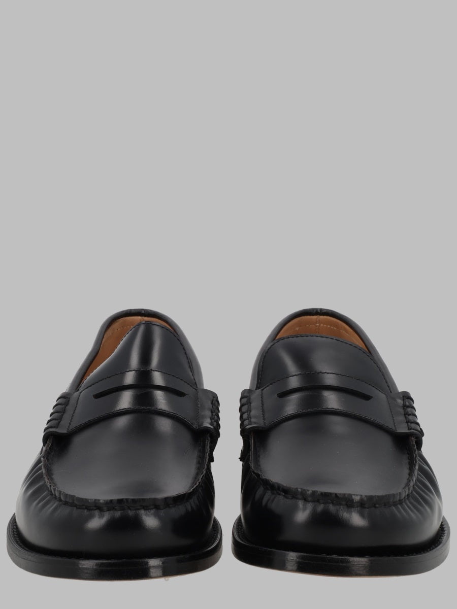 Binder Leather Loafers Black