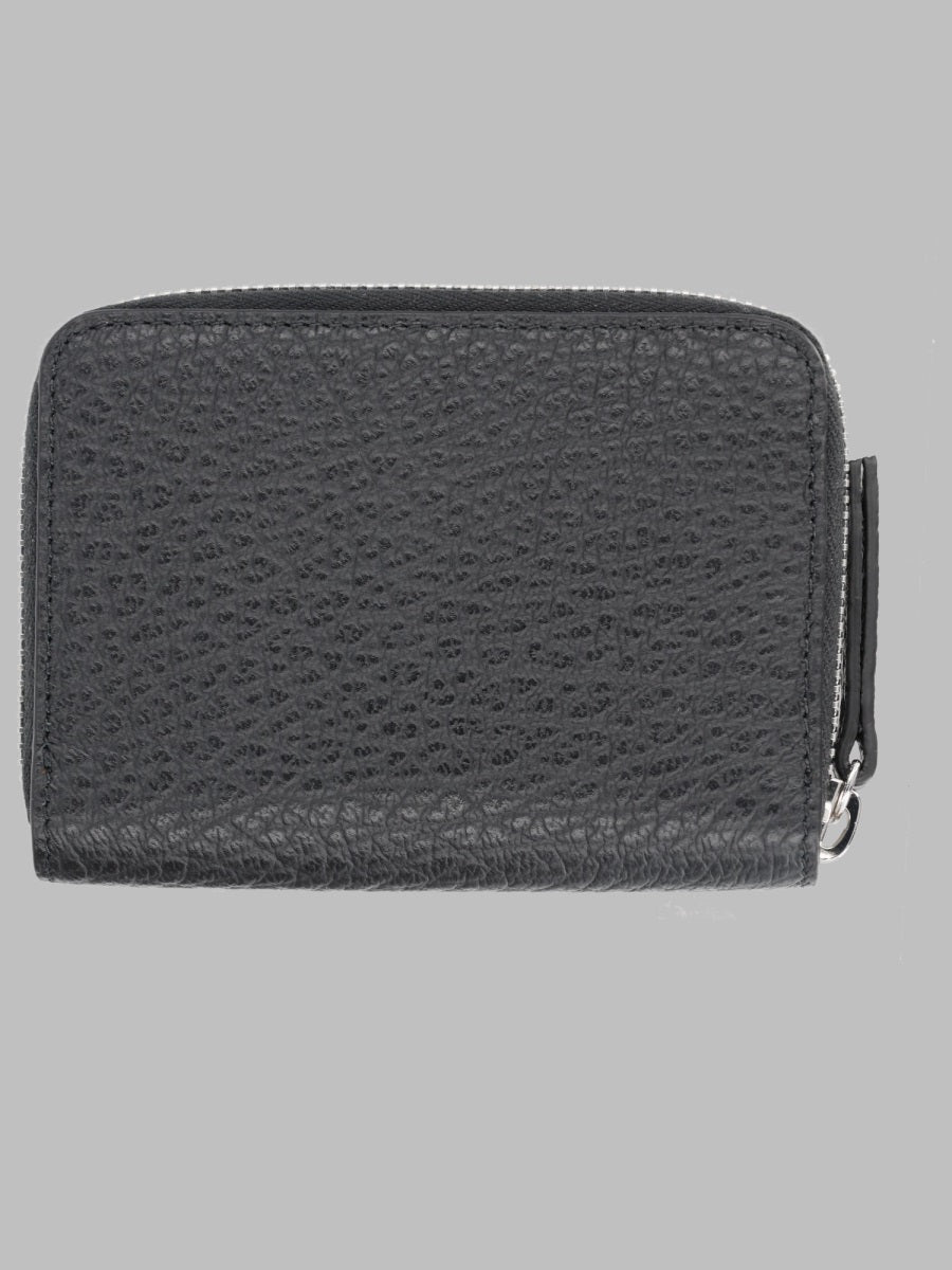 Leather Coin Purse With Key Ring Black Wallets & Purses