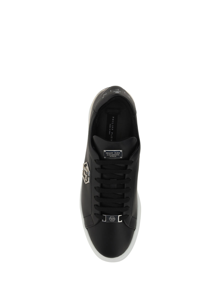 Low Top Sneakers Hexagon Black Trainers