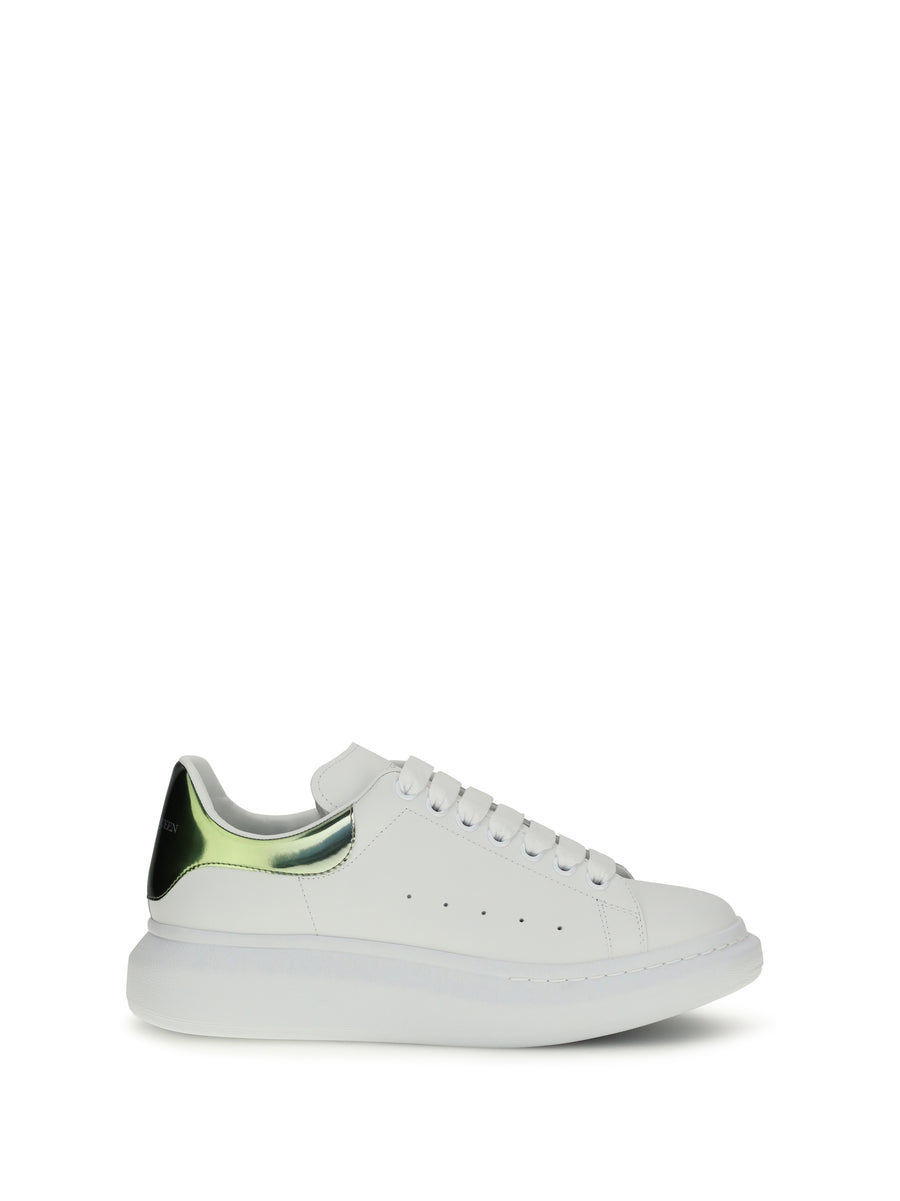 Sneakers Leather White-Green White/green Trainers