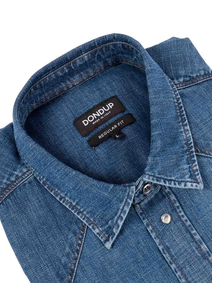 SHIRT Blue Cotton