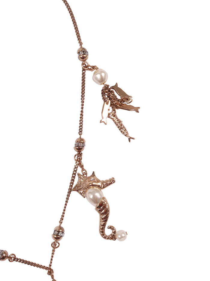 NECKLACE Gold Metal