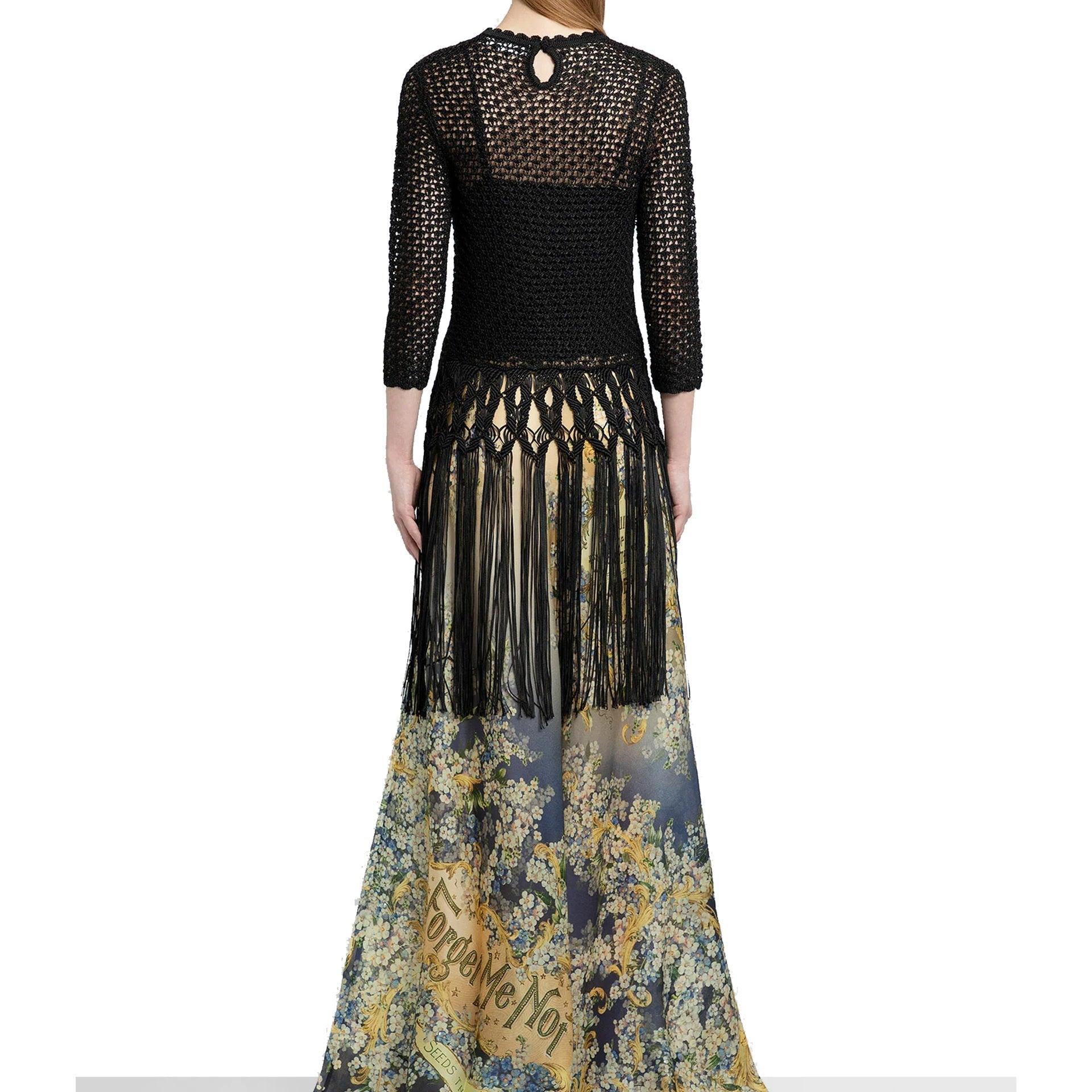 Zimmermann Knitted Sweater Black Viscose