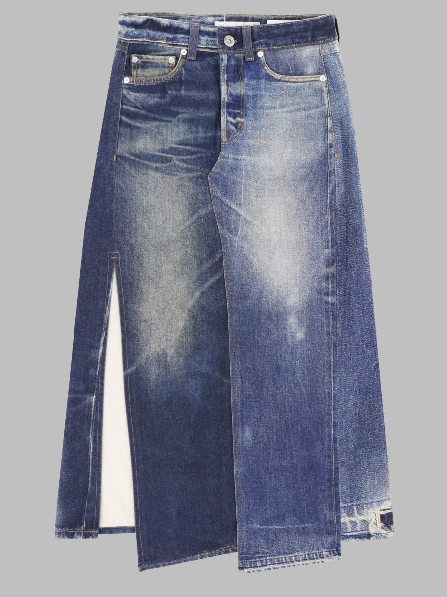 Midi Skirt Craft Denim Organic Cotton