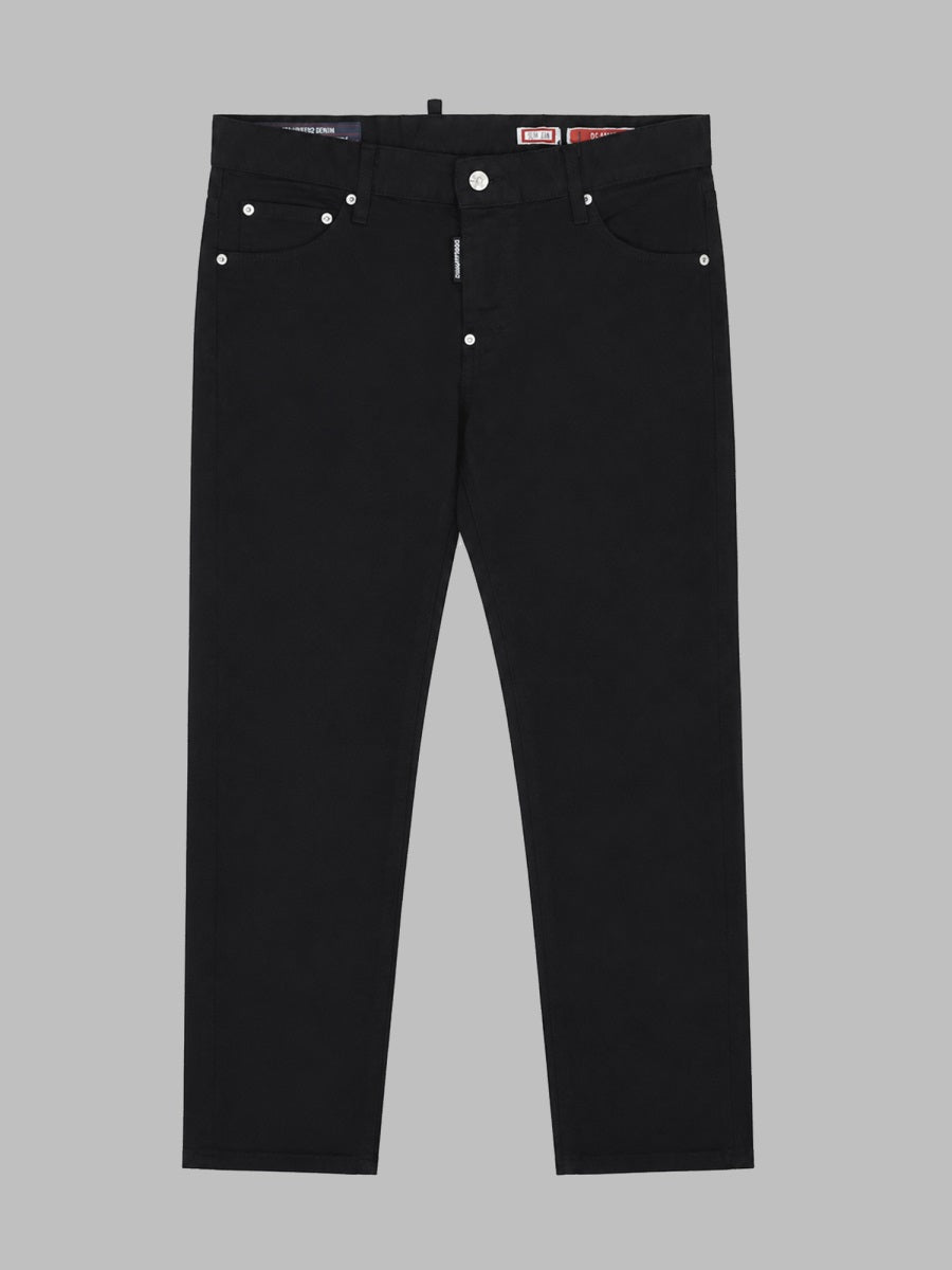 Slim Fit Cool Guy Jeans Black Cotton