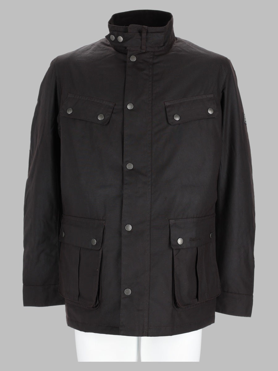 Waxed Jacket Duke Brown Cotton Trench & Raincoats