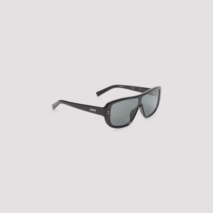 Les Lunettes 156 Sunglasses Black Ethylene Vinylacetate Glasses