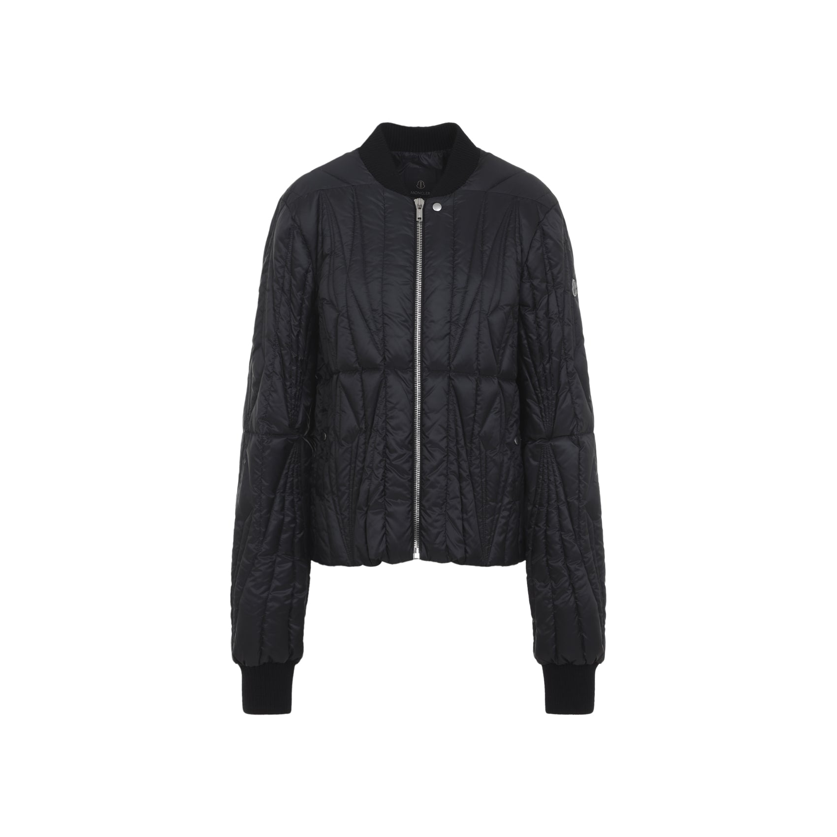 Geocamo Flight Jacket Black Polyester
